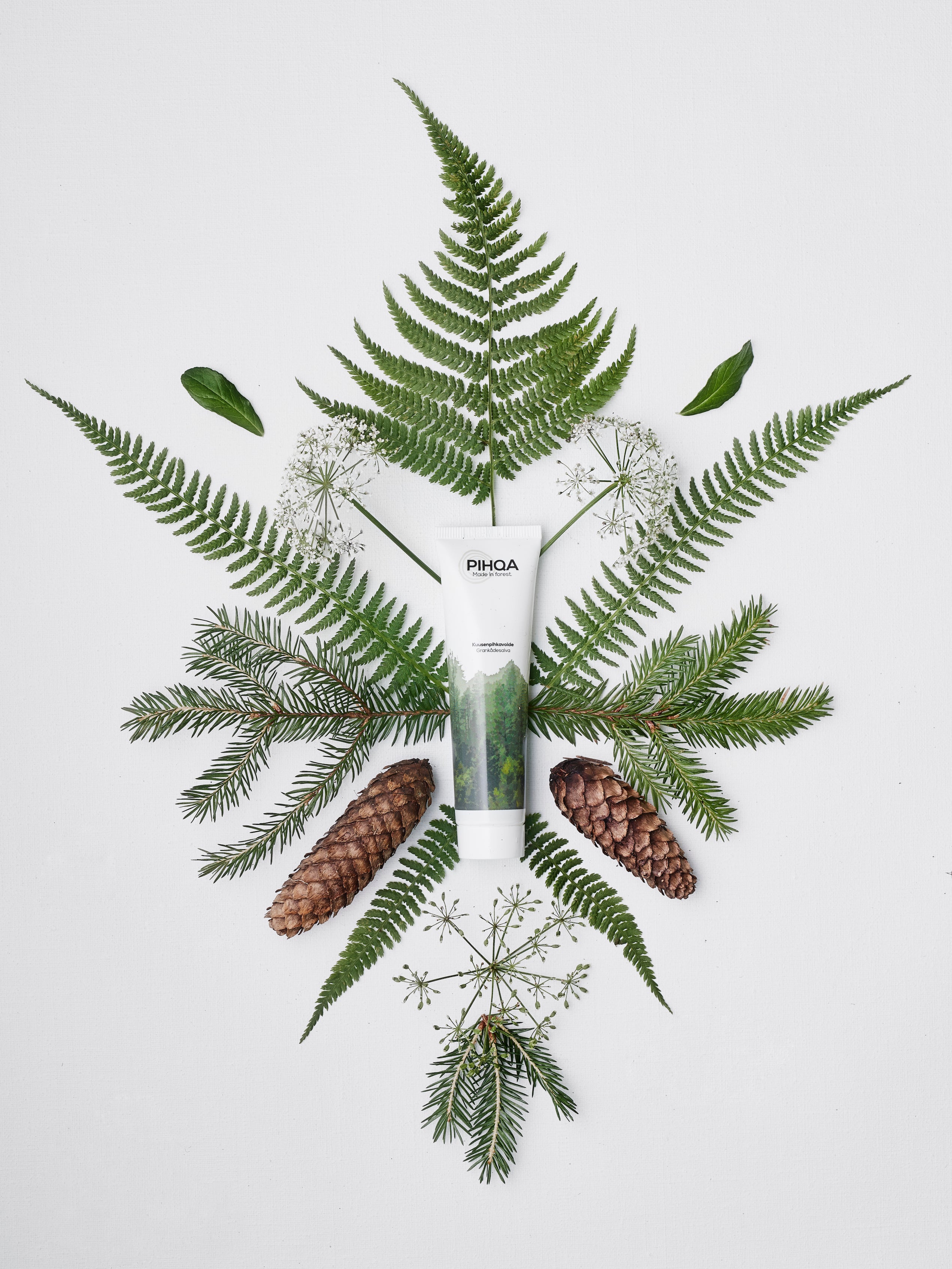PIHQA - natural Finnish spruce tree resin balm